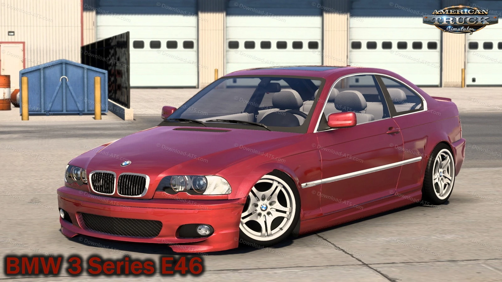 BMW 3 Series E46 + Interior v1.1 (1.50.x) for ATS