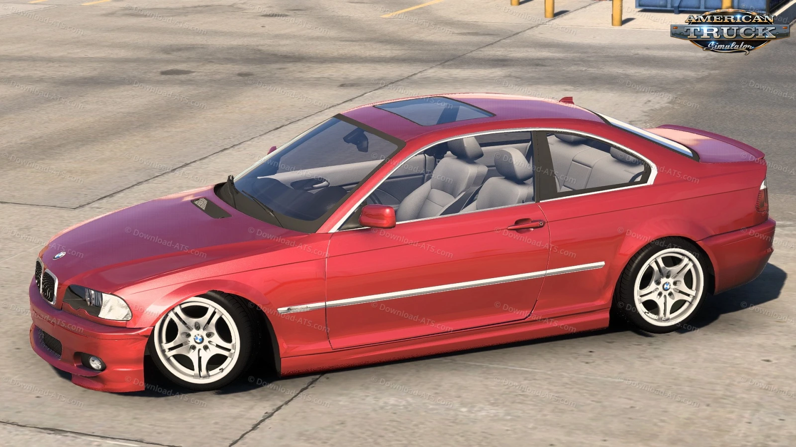 BMW 3 Series E46 + Interior v1.6 (1.57.x) for ATS