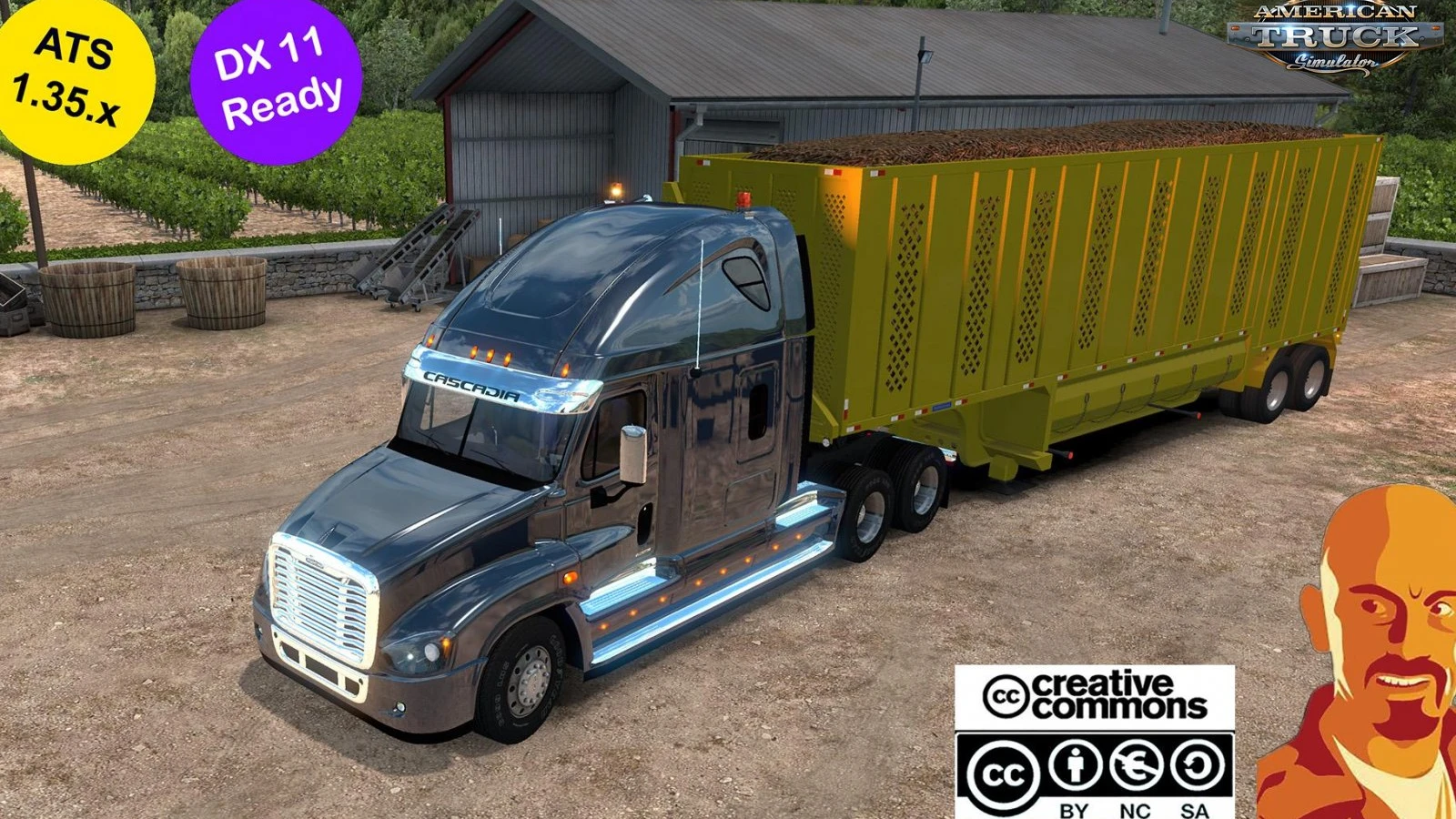 Freightliner Cascadia 2018 v4.1 by CyrusTheVirus (1.51.x)