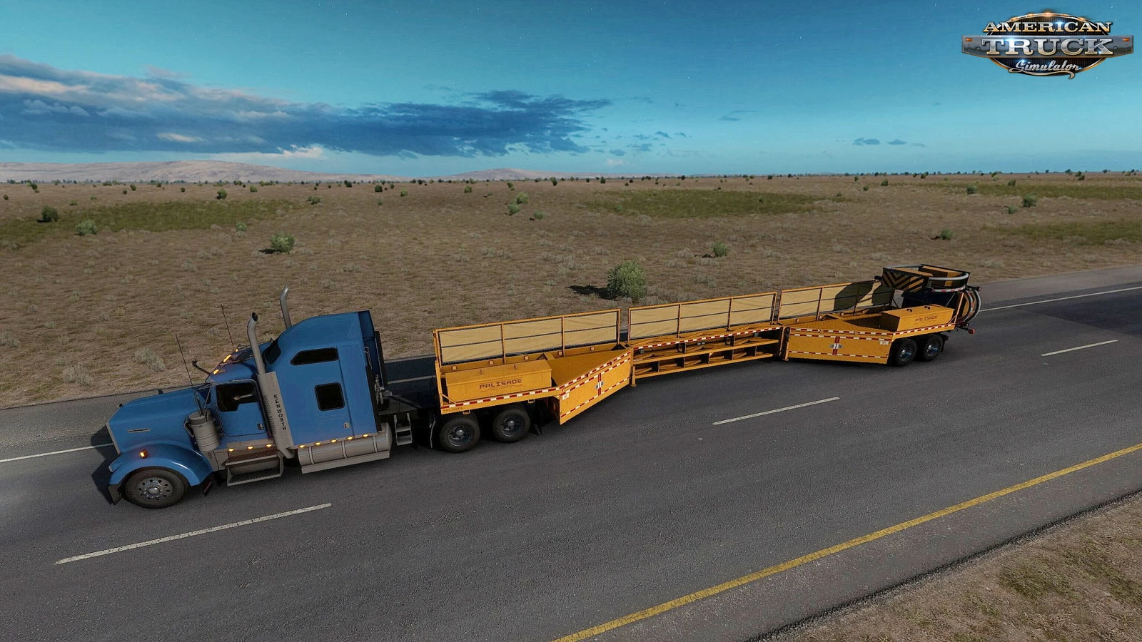 Multiple Trailers in Traffic v1.50.2 (1.50.x) for ATS