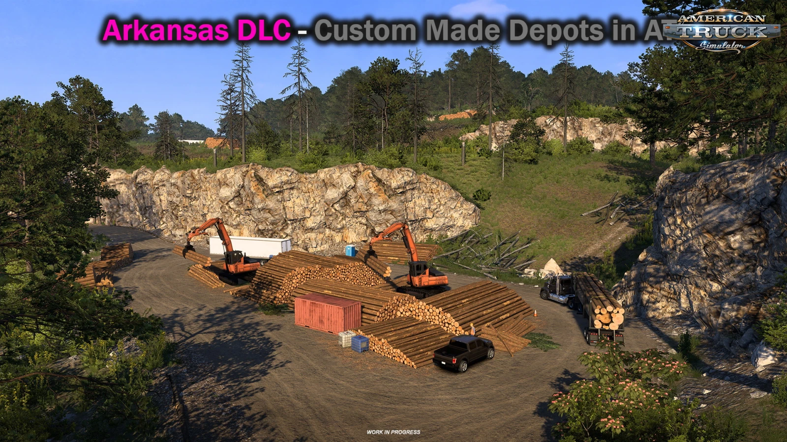 Arkansas DLC - Custom Made Depots in ATS