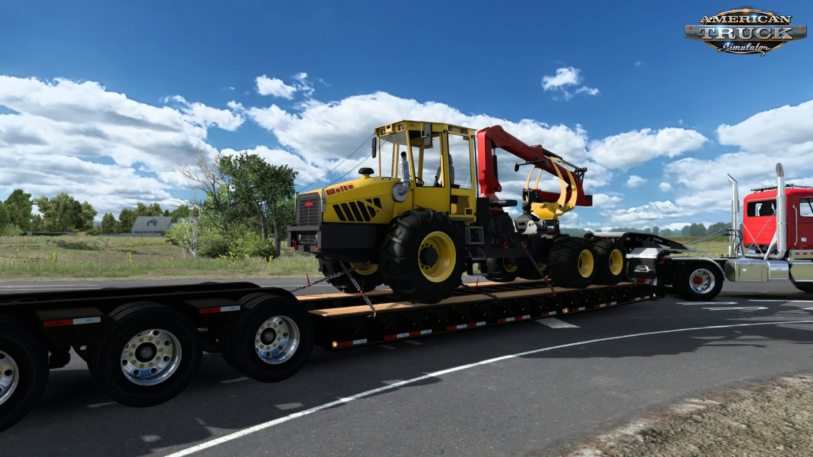 Etnyre Blackhawk Lowboy Trailer v4.2 (1.51.x) for ATS