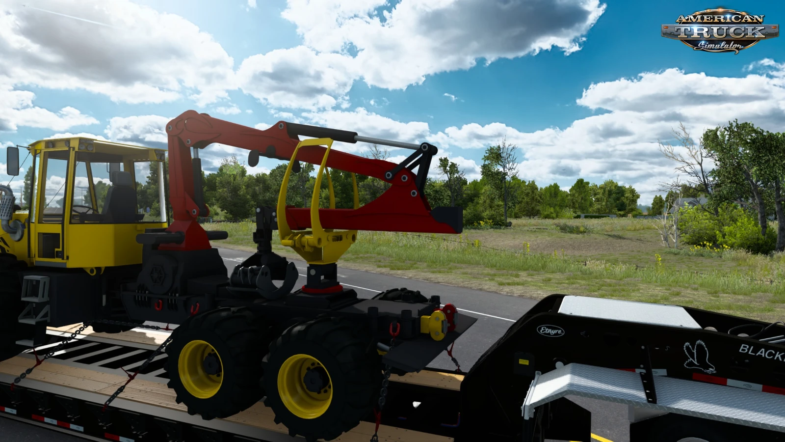 Etnyre Blackhawk Lowboy Trailer v4.2 (1.51.x) for ATS