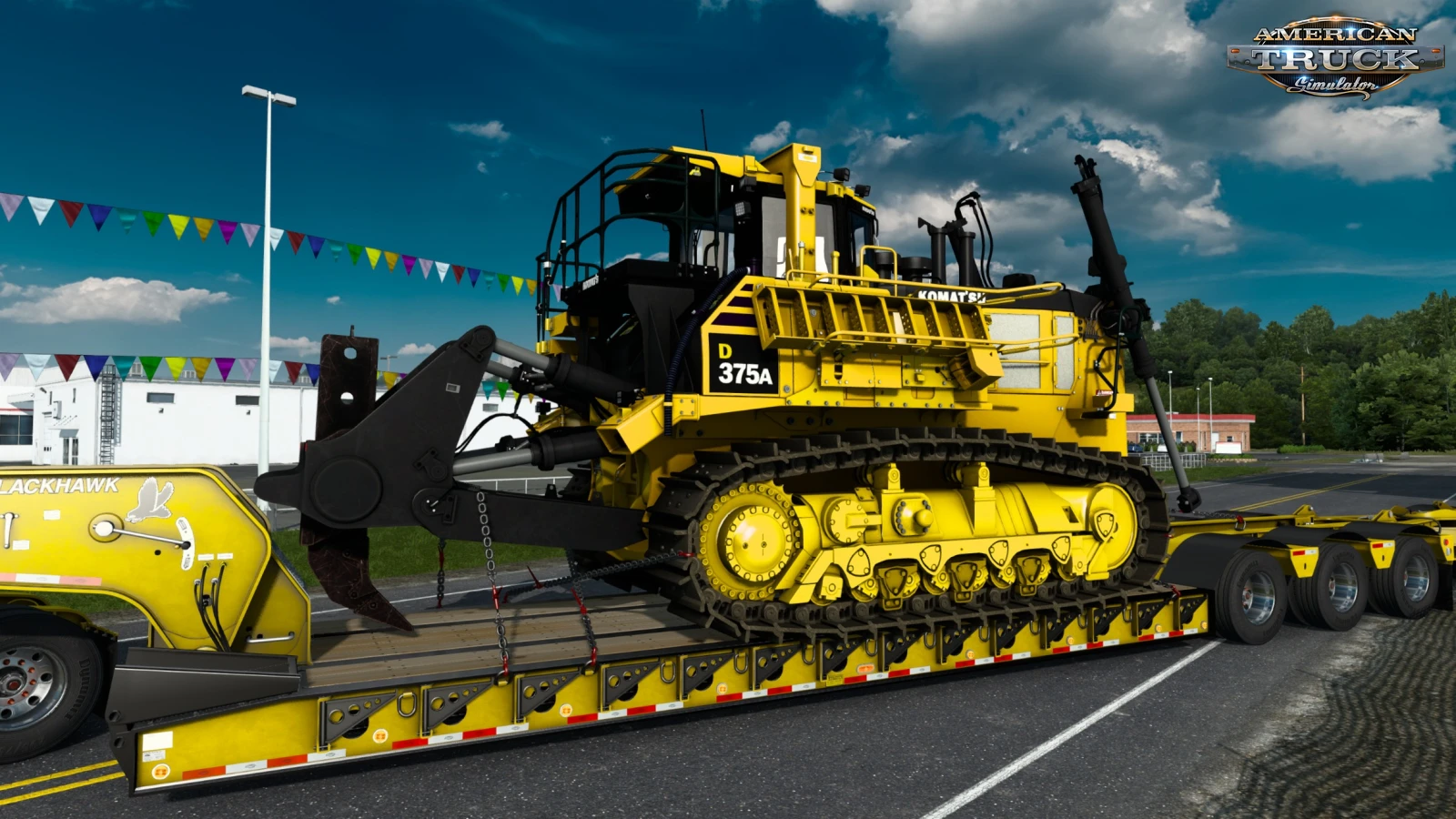 Etnyre Blackhawk Lowboy Trailer v4.2 (1.51.x) for ATS