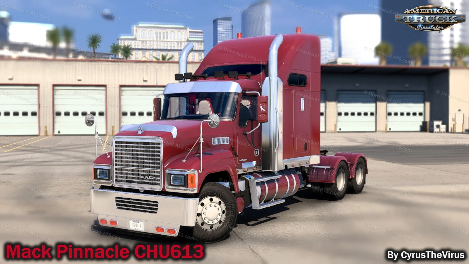 Mack Pinnacle CHU613 v2.0 By CyrusTheVirus (1.50.x) for ATS