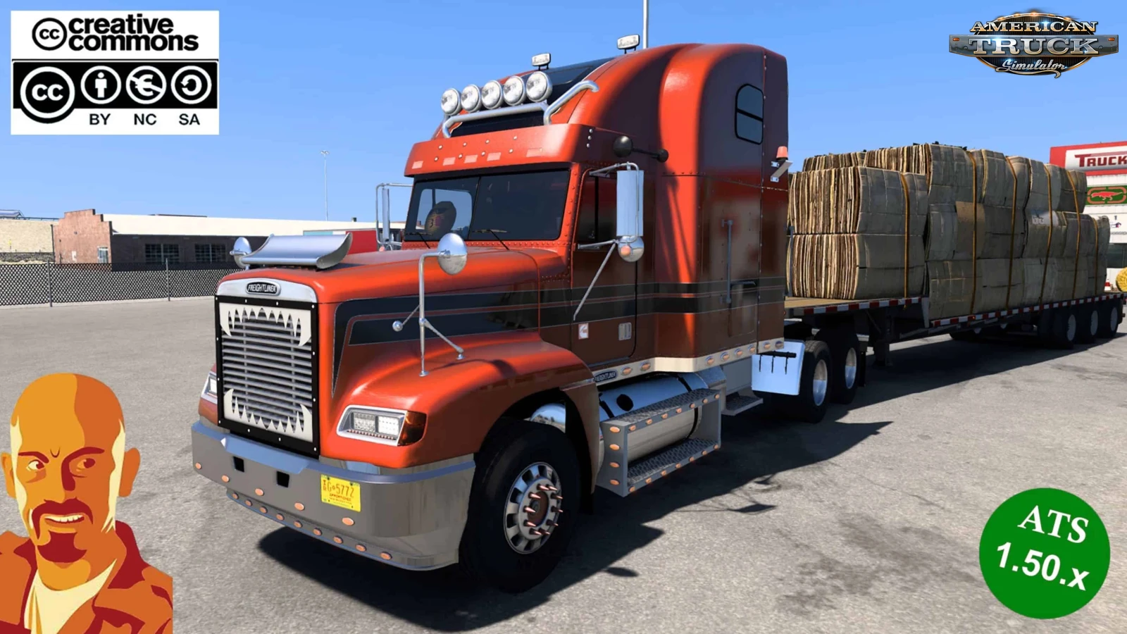 Freightliner FLD v1.0 By CyrusTheVirus (1.50.x) for ATS