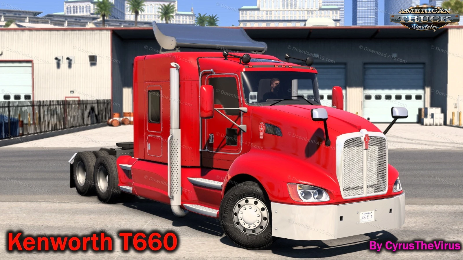 Kenworth T660 Truck v1.0 By CyrusTheVirus (1.50.x) for ATS