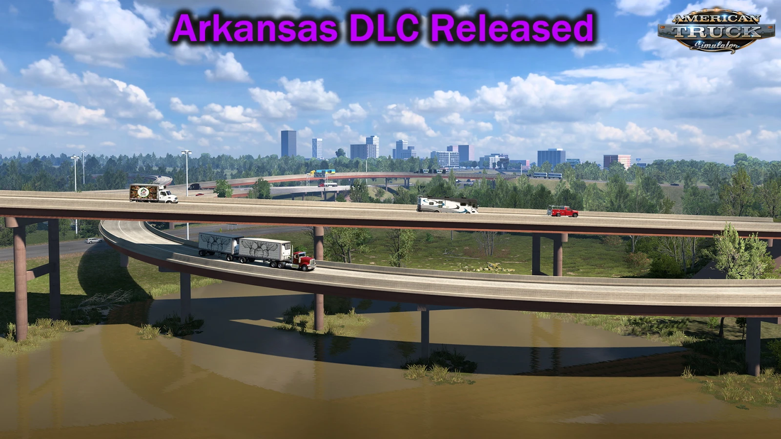 Arkansas DLC Released for American Truck Simulator