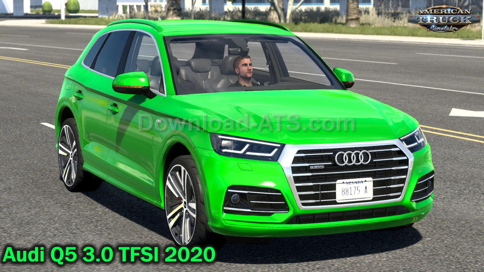 Audi Q5 3.0 TFSI 2020 + Interior v2.9 (1.53.x) for ATS