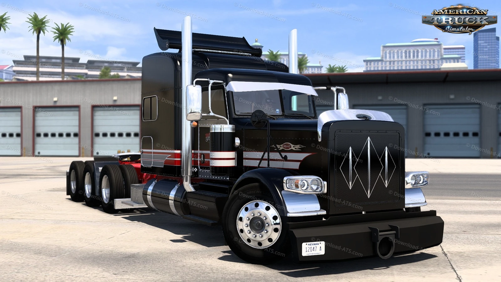 Peterbilt 389 (Rollin 389) + Interior v2.7 (1.54.x) for ATS