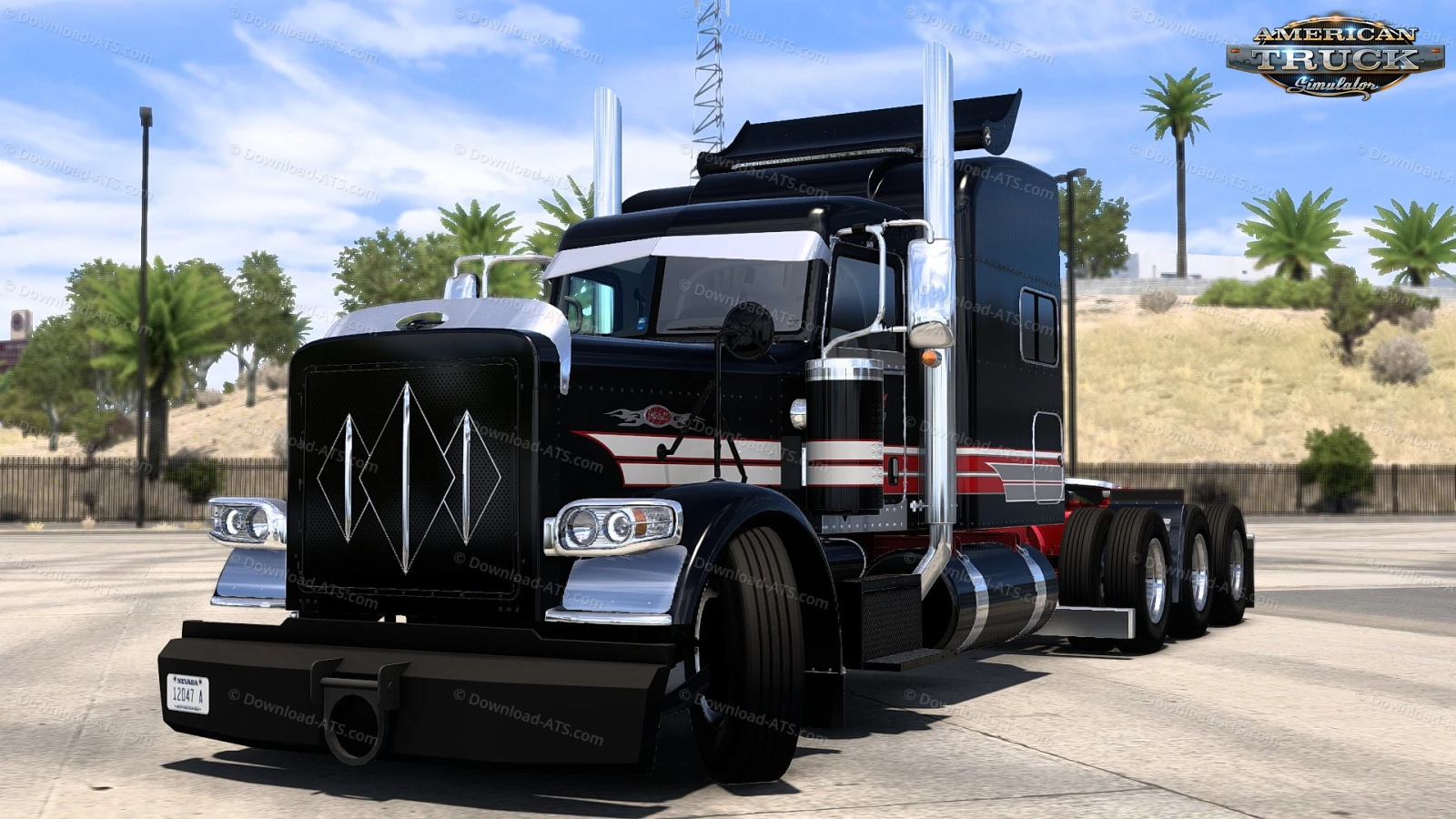 Peterbilt 389 (Rollin 389) + Interior v2.7 (1.54.x) for ATS