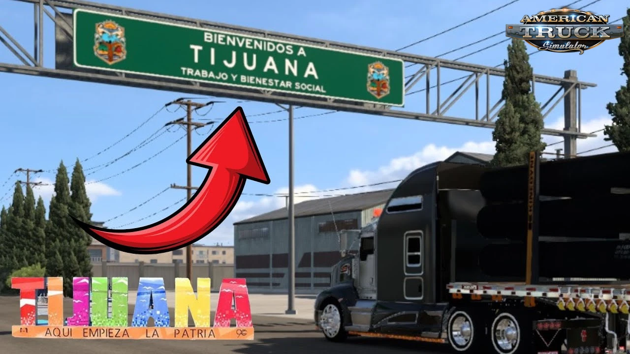 Tijuana Map v1.20 (1.55.x) for ATS