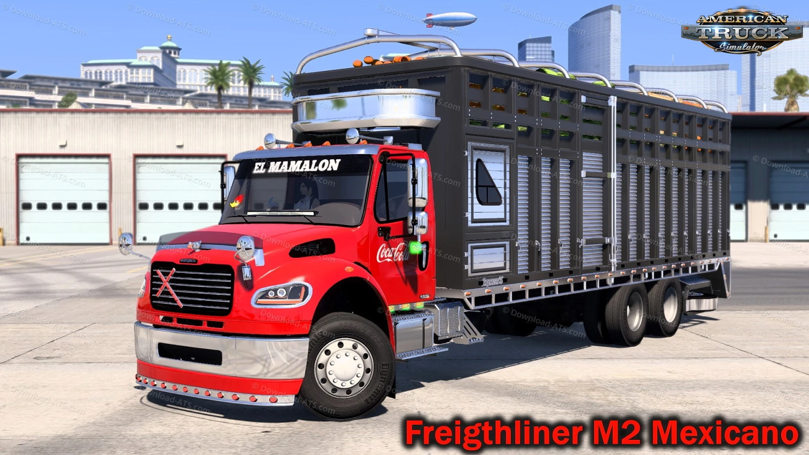 Freigthliner M2 Mexicano Truck v1.0 (1.52.x) for ATS