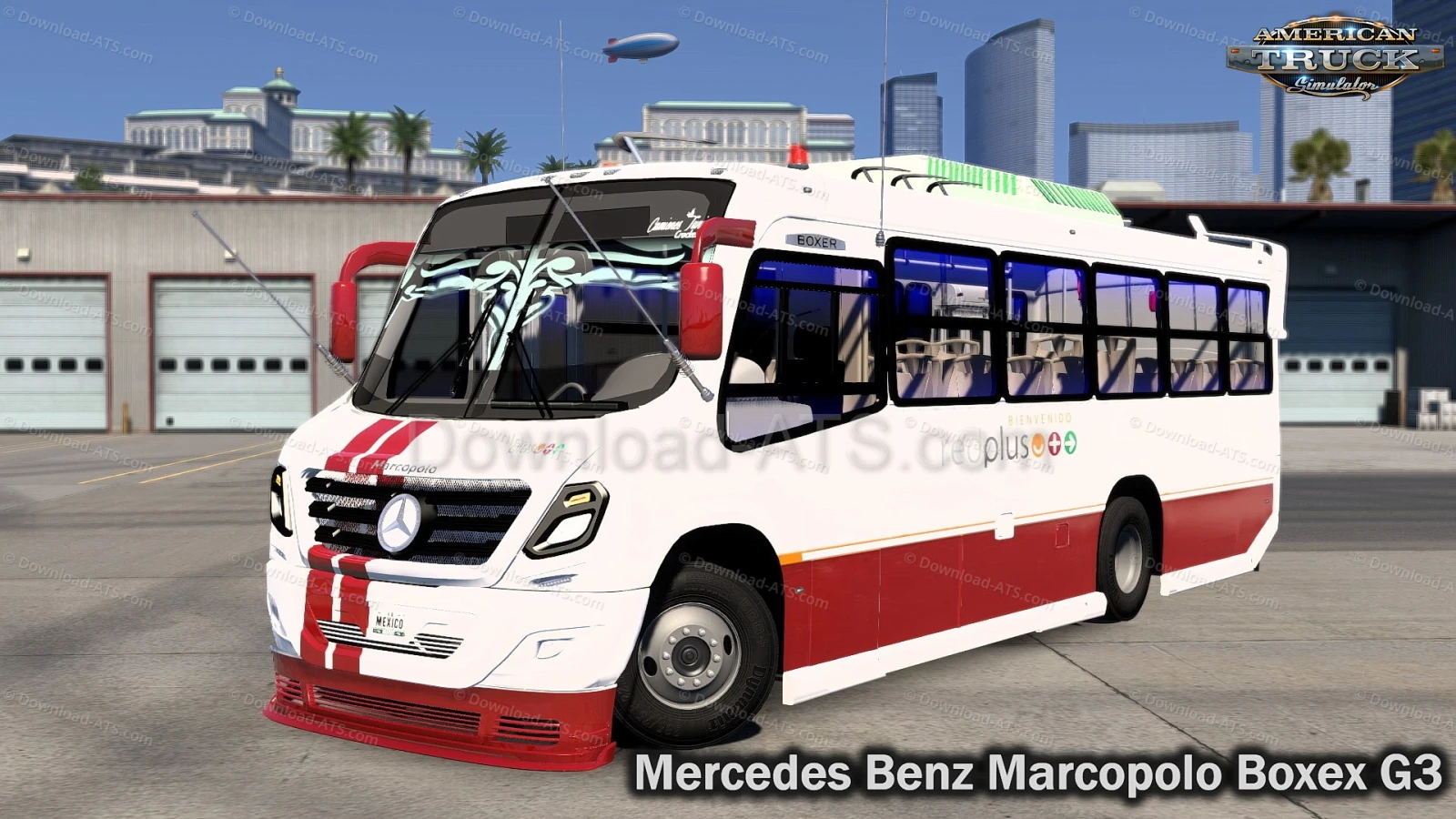 Mercedes Benz Marcopolo Boxer G3 v1.0 (1.52.x) for ATS