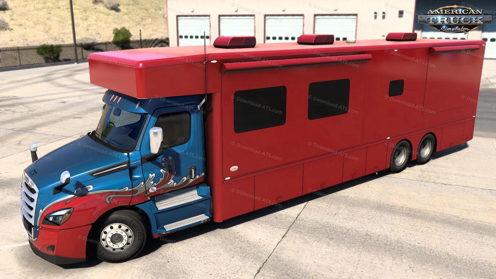Freightliner Cascadia NRC RV Motorhome v1.6 (1.52.x) for ATS