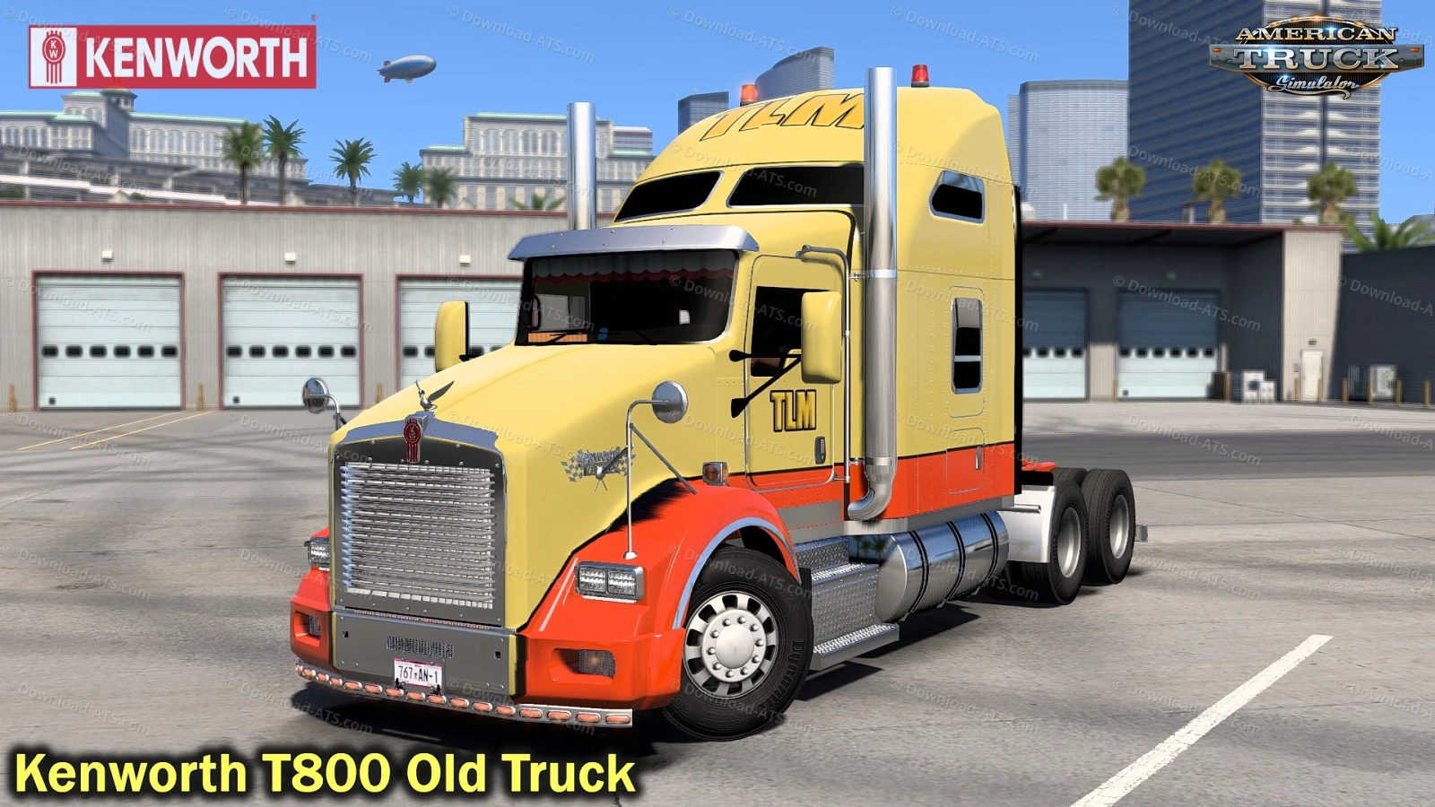 Kenworth T800 Old Truck v1.2 by Cerritos (1.52.x) for ATS