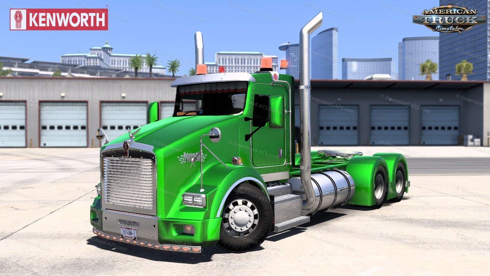 Kenworth T800 Old Truck v1.3 by Cerritos (1.53.x) for ATS