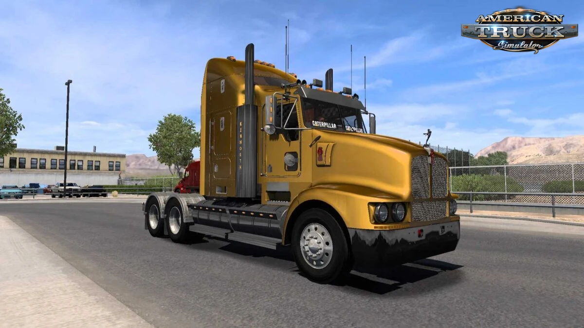 Kenworth T608 Truck + Interior v5.8 (1.53.x) for ATS