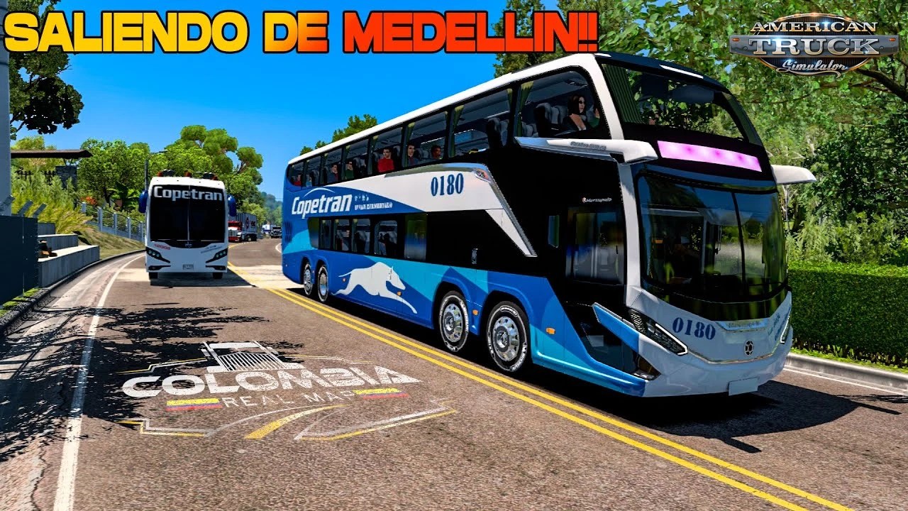 Marcopolo Paradiso G8 1800 Bus - American Truck Simulator