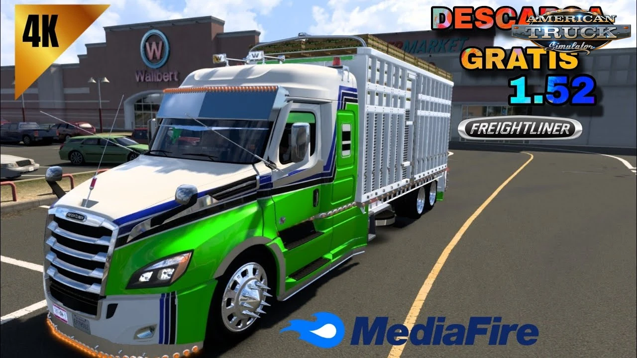 Freightliner Cascadia Torton (1.52) - American Truck Simulator