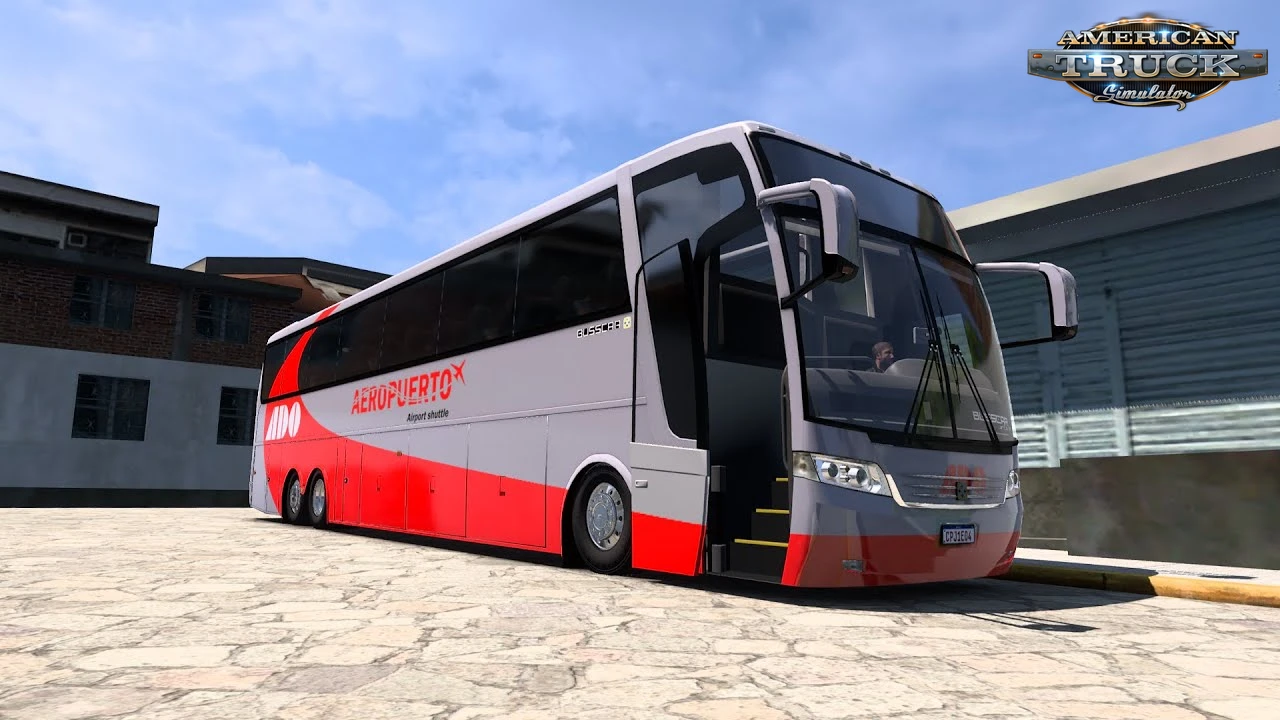 Busscar Vissta Bus 360 (1.52.x) - American Truck Simulator