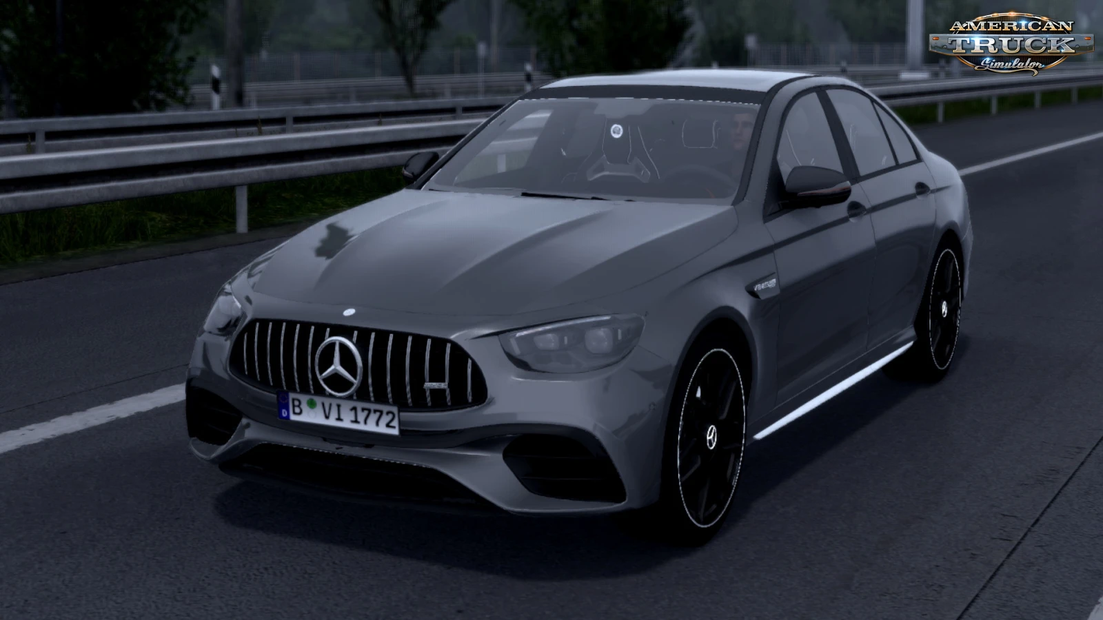 Mercedes-AMG E63 2023 + Interior v1.1 (1.53.x) for ATS