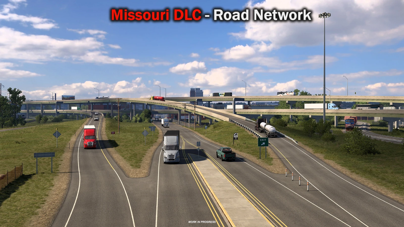 Missouri DLC - Road Network in ATS