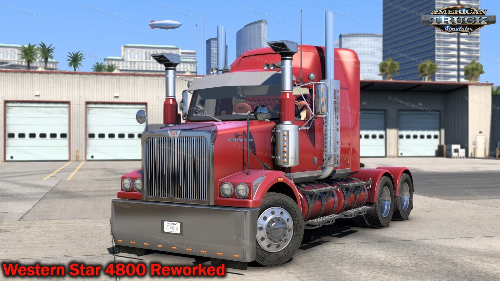 Western Star 4800 + Interior v4.1 (1.53.x) for ATS