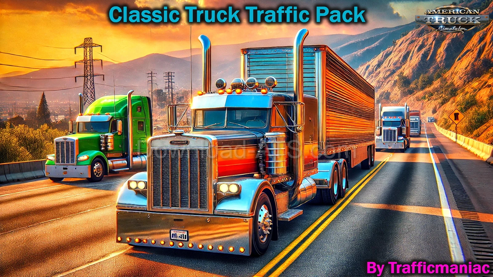 Classic Truck Traffic Pack v3.9.6 by Trafficmaniac (1.53.x)