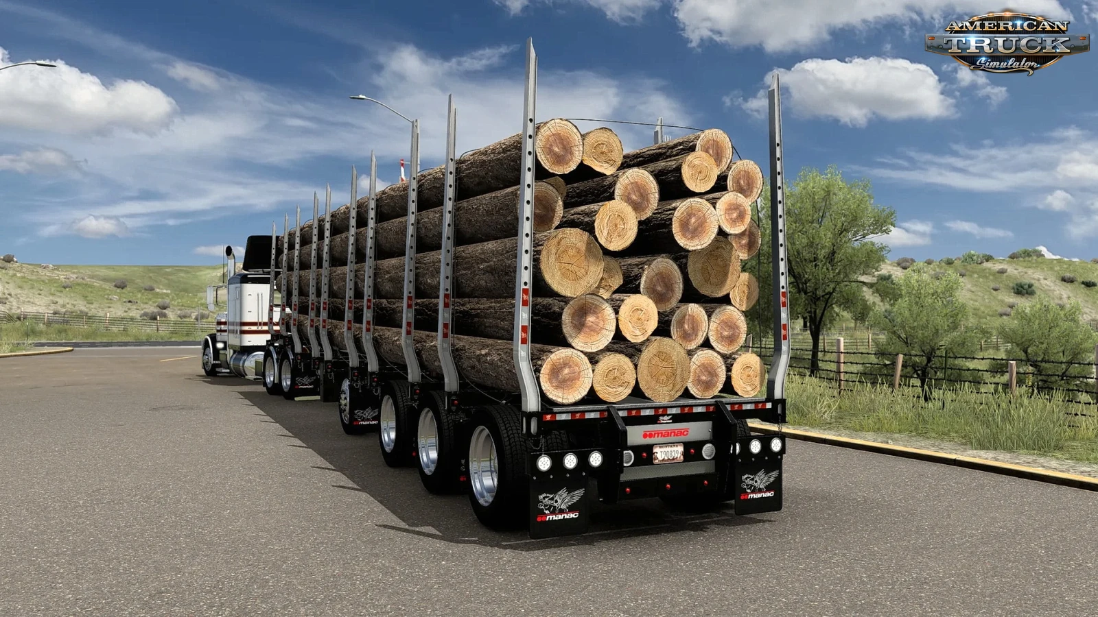 Manac Logging Trailer v2.3.2 (1.53.x) for ATS