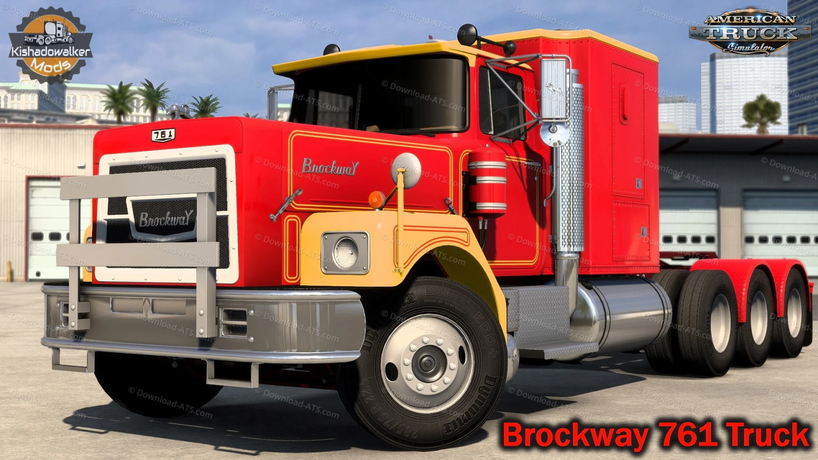 Brockway 761 Truck + Interior v1.0 (1.53.x) for ATS