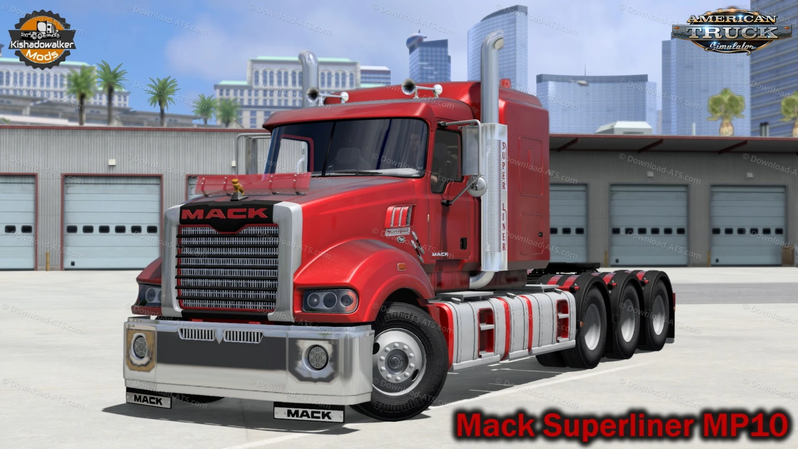 Mack Superliner MP10 Truck v1.5 By KSW (1.53.x) for ATS