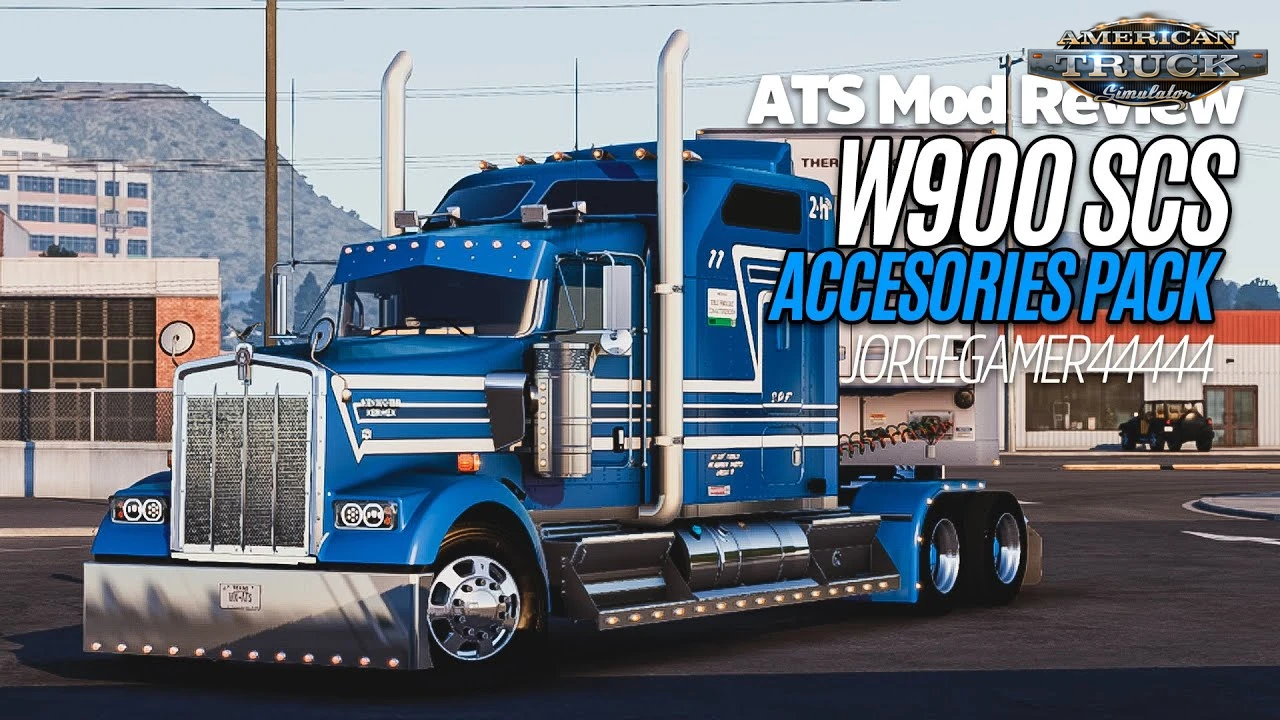 Kenworth W900L Accesories Pack v11.0 (1.56.x) for ATS