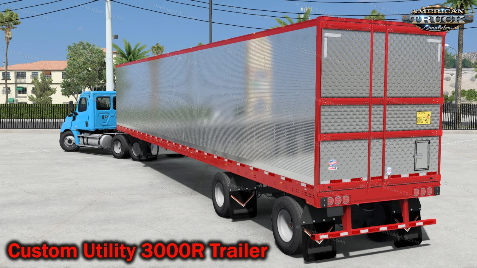 Custom Utility 3000R Trailer v1.0 (1.53.x) for ATS