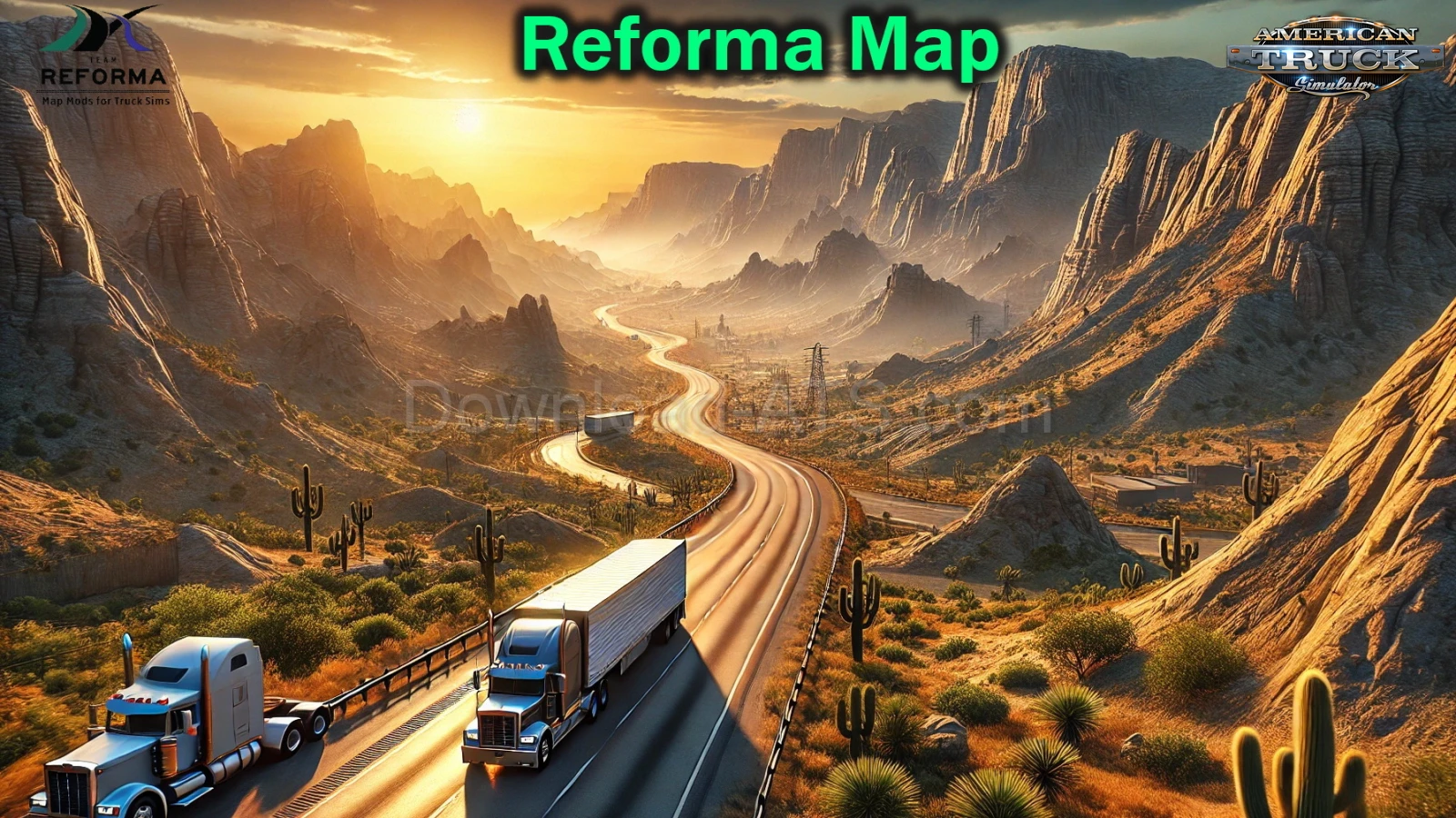 Reforma Map v2.9.4.5.156 (1.56.x) for ATS