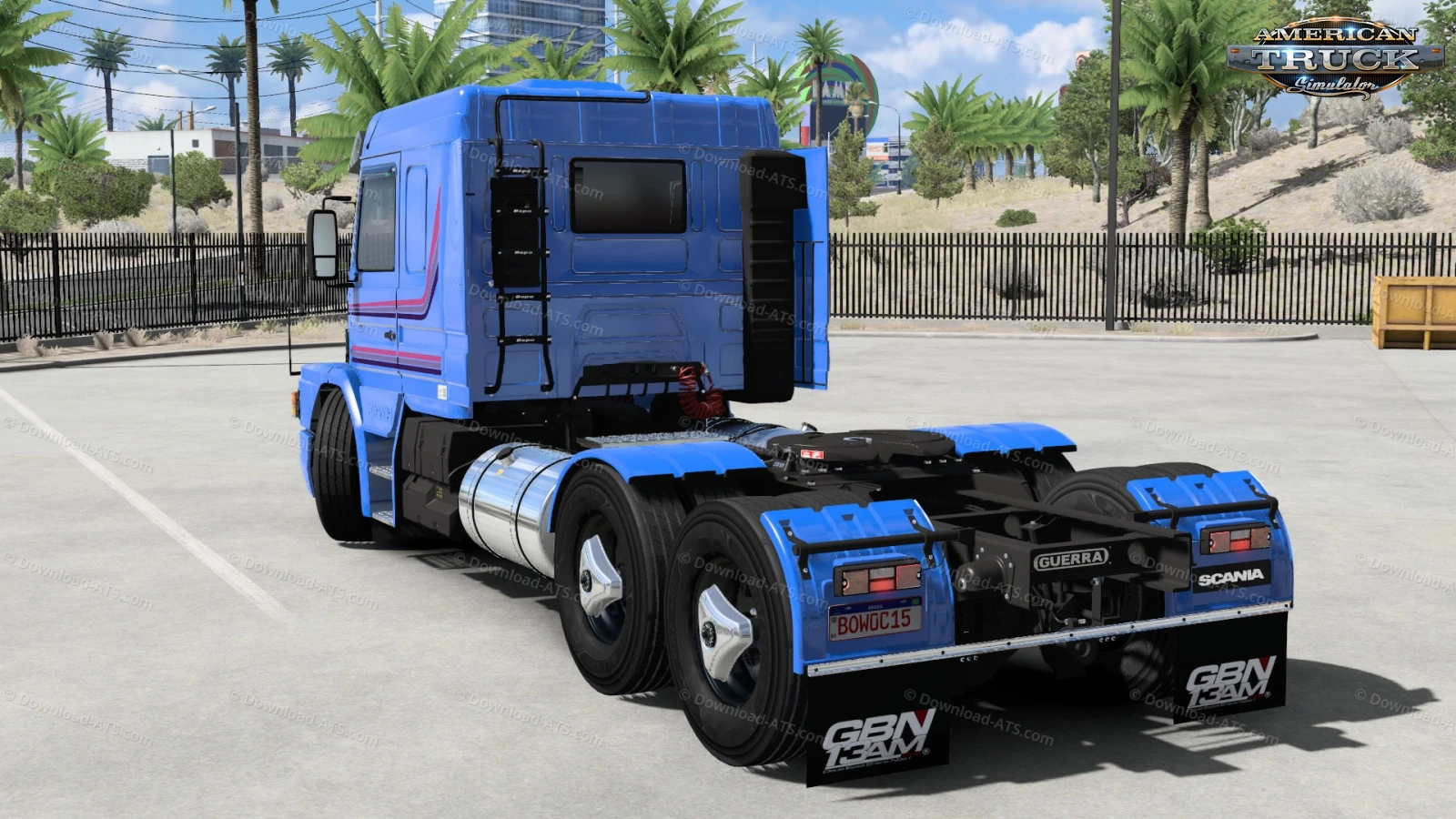 Scania 113H Topline Truck + Interior v1.6 (1.53.x) for ATS