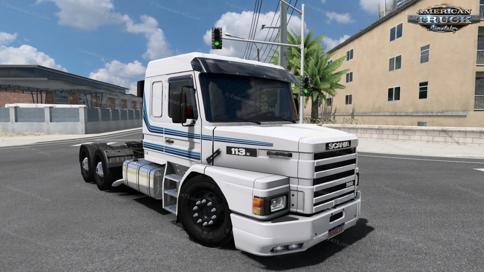 Scania 113H Topline Truck + Interior v1.6 (1.53.x) for ATS