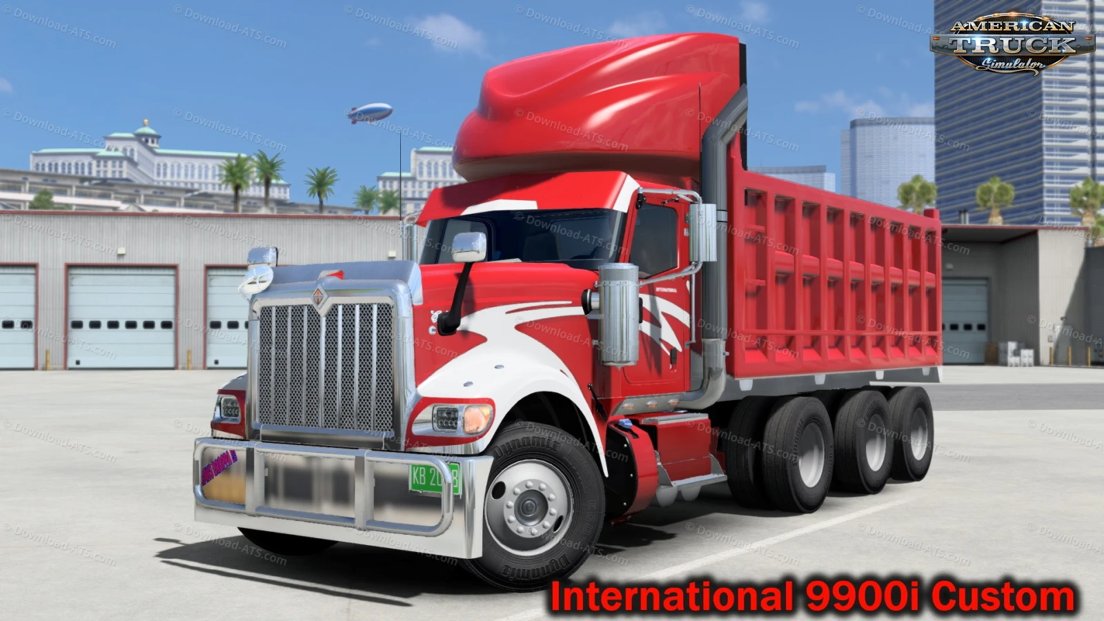 International 9900i Custom Truck v2.0 (1.53.x) for ATS