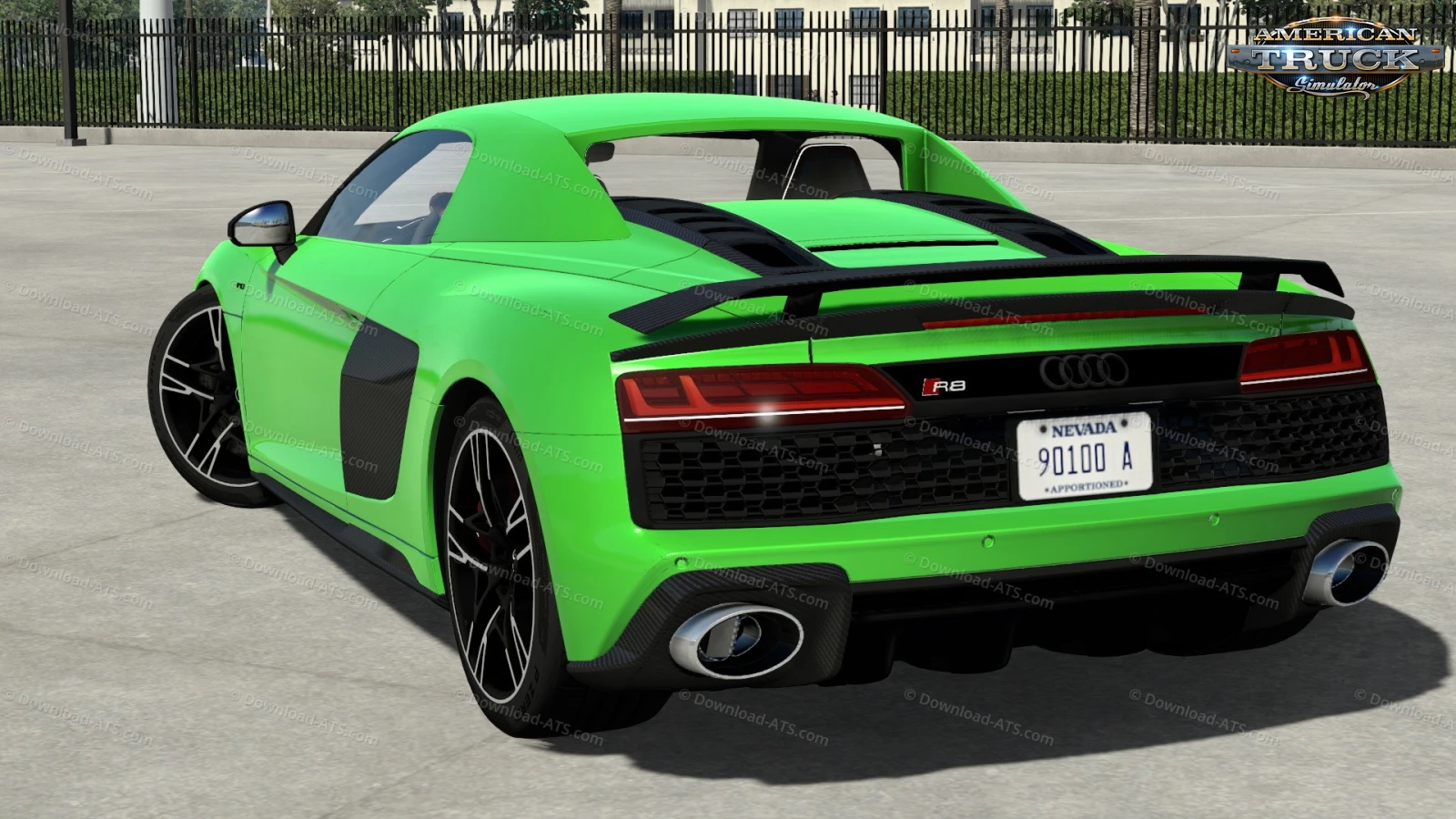 Audi R8 V10 Spyder 2021 + Interior v1.5 (1.57.x) for ATS