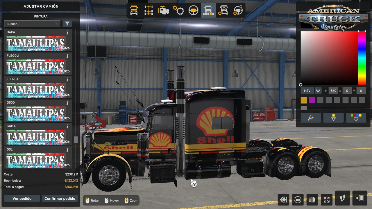 Peterbilt viper 1.5 + Skins mexicanas