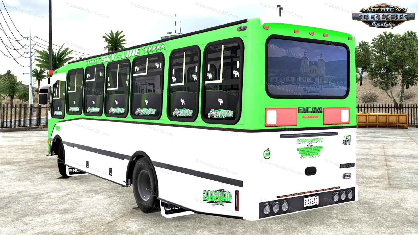 Encava E-NT610 Skyline + Interior v1.0 (1.53.x) for ATS