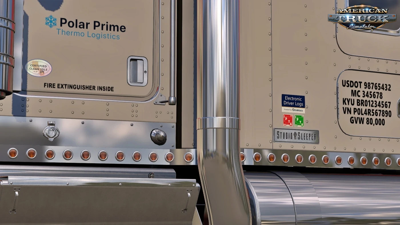 Stickers & Decals v1.7.1 (1.54.x) for ATS