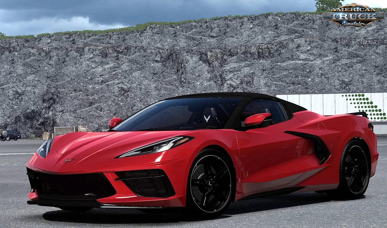 Chevrolet Corvette C8 + Interior v1.2 (1.56.x) for ATS