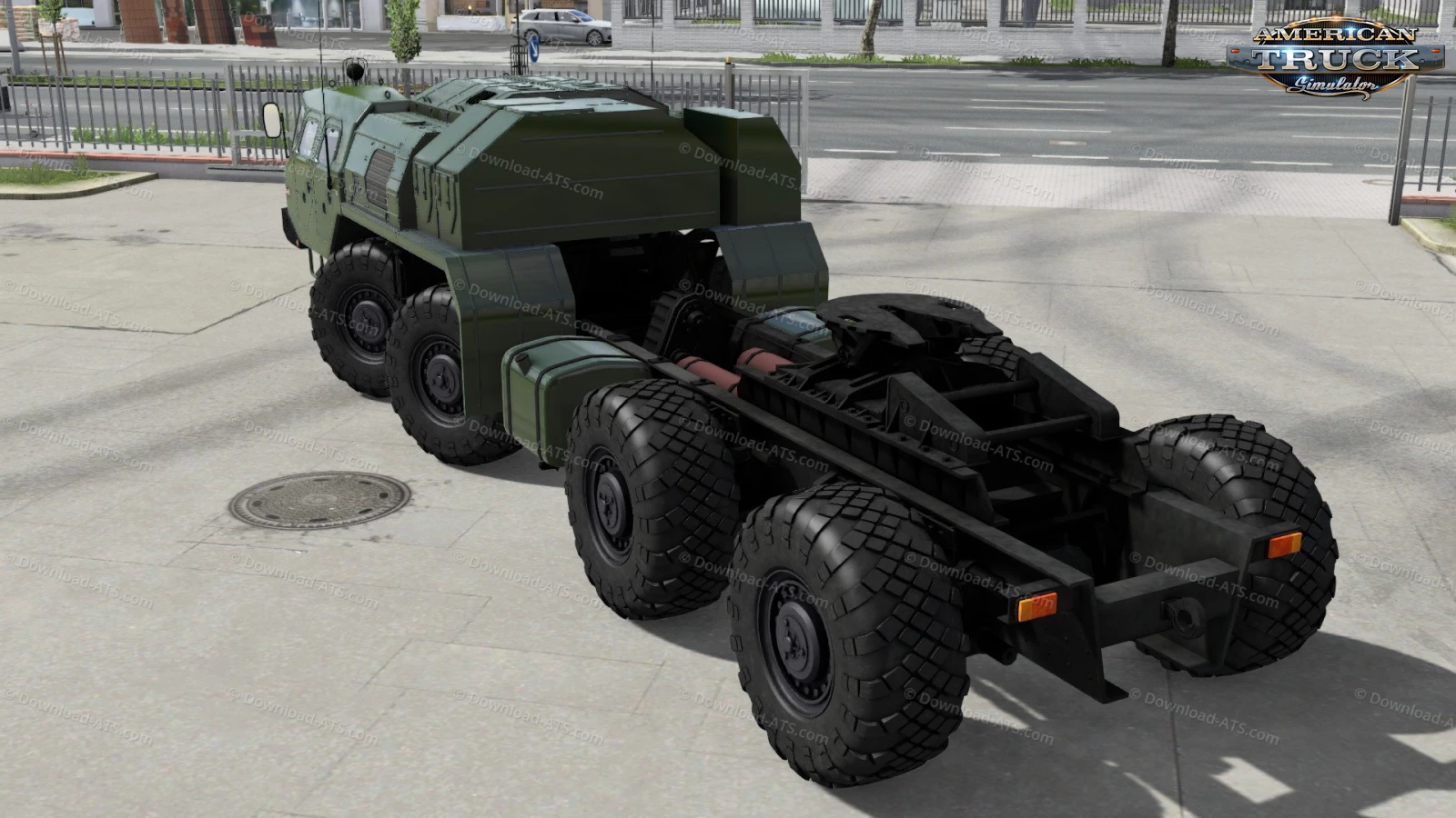 MAZ-7910 Millitary Truck + Interior v1.2 (1.58.x) for ATS