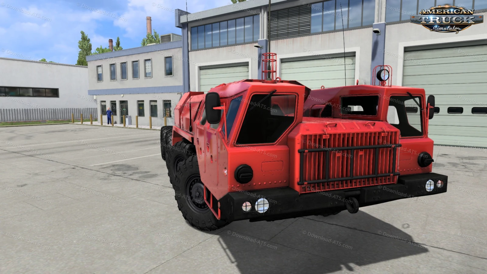MAZ-7910 Millitary Truck + Interior v1.2 (1.58.x) for ATS