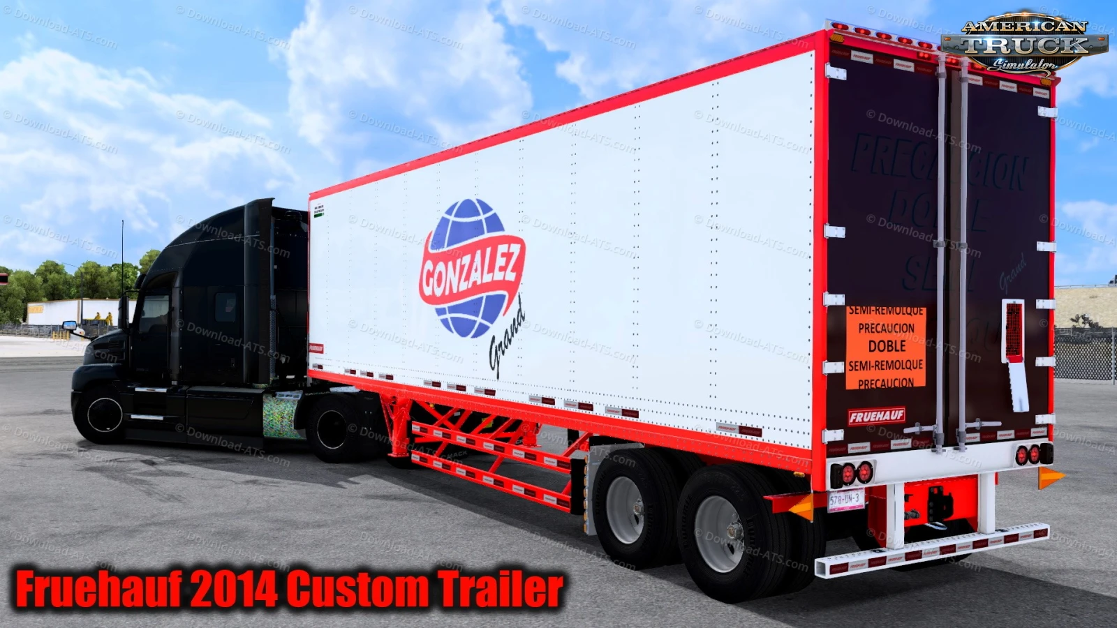 Fruehauf 2014 Custom Trailer v1.0 (1.54.x) for ATS Fruehauf 2014 Custom Trailer v1.0 (1.54.x) for ATS