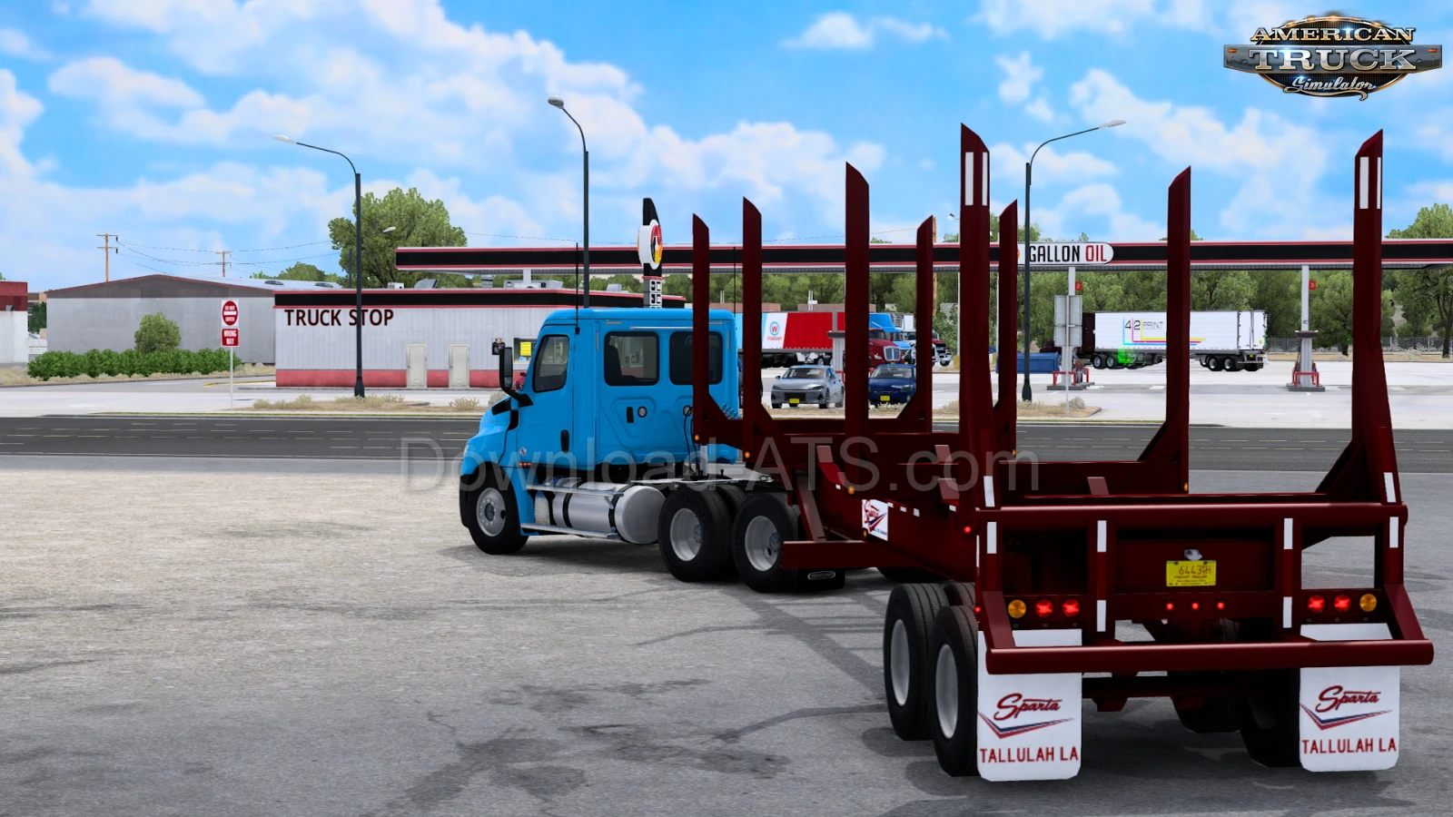 Sparta 4 Bolster Log Trailer v1.2 (1.54.x) for ATS