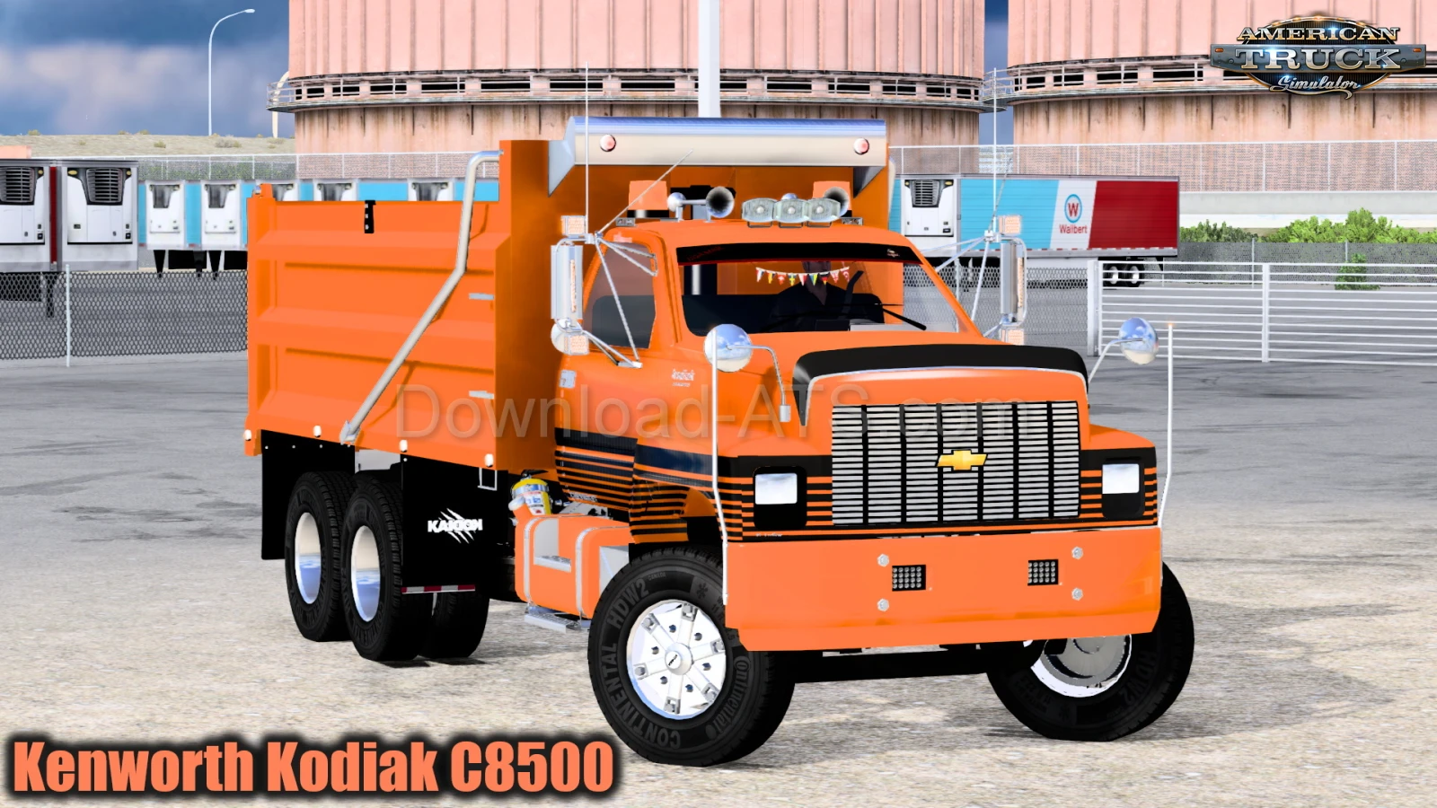 Kenworth Kodiak C8500 Truck v1.1 (1.55.x) for ATS