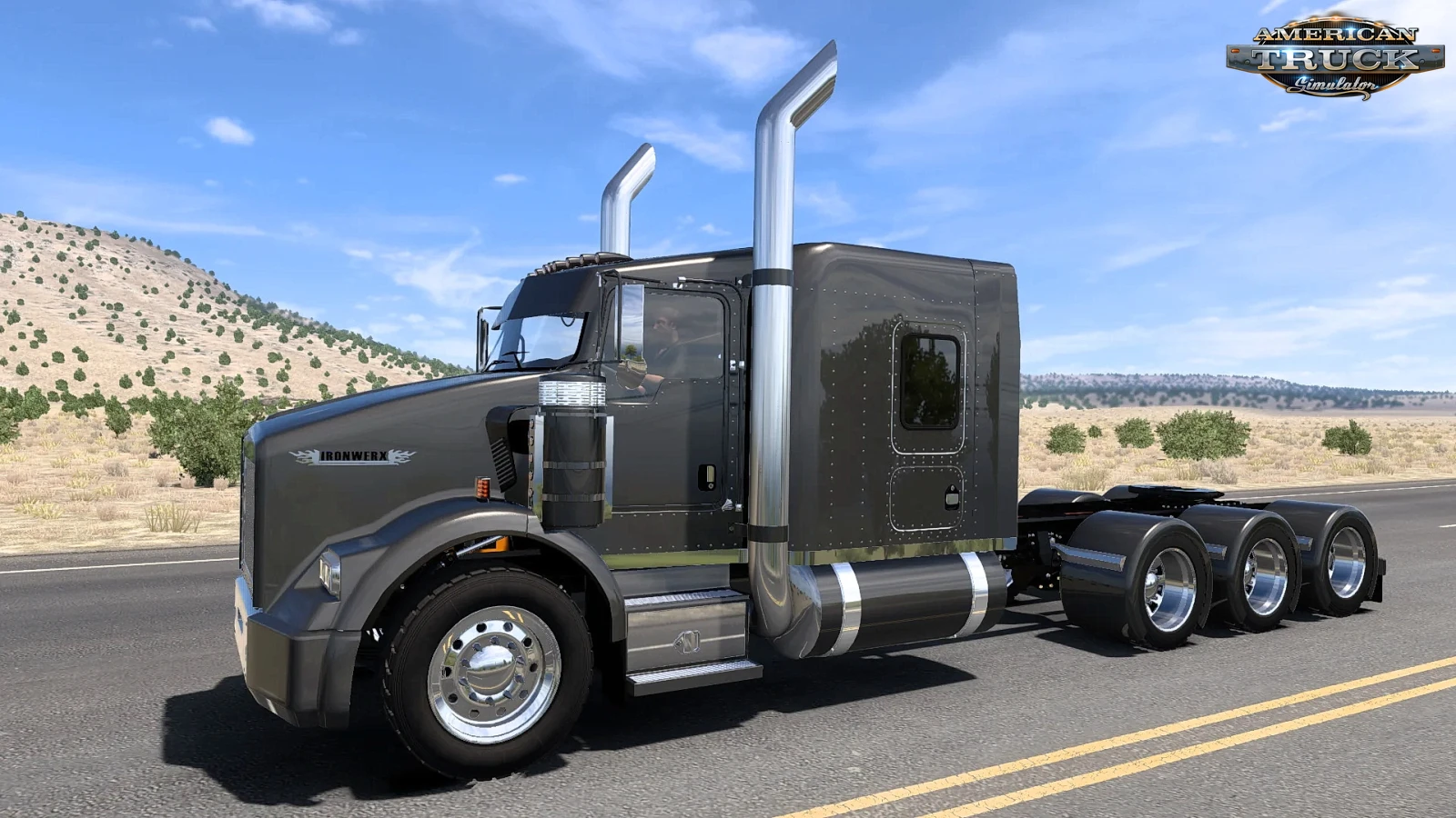 Ironwerx IW900 Truck + Interior v1.31 (1.54.x) for ATS