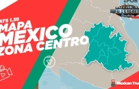 Mapa Mexico Zona Centro Map for ATS